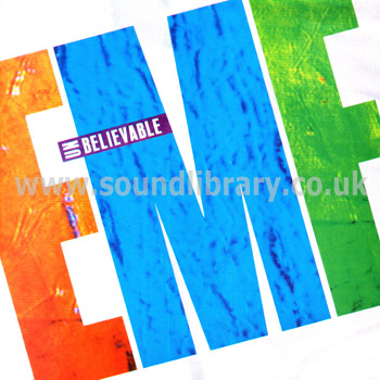 EMF Unbelievable UK Issue 12" Parlophone 12R 6273 Front Sleeve Image