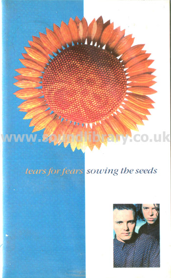 Sowing The Seeds Tears For Fears VHS PAL Video Channel 5 CFV 10052 Front Inlay Sleeve