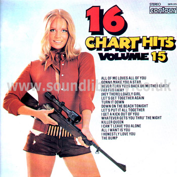 16 Chart Hits Volume 15 UK Issue Stereo LP Contour 2870 375 Front Sleeve Image
