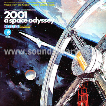 2001 A Space Odyssey UK Issue Stereo LP MGM MGM CS 8078 Front Sleeve Image