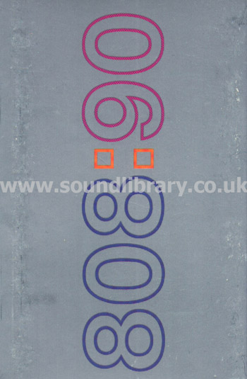 808 State Ninety UK Issue MC ZTT ZTT 2 C Front Inlay Card