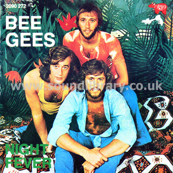 Bee Gees Night Fever Portugal Issue 7" RSO 2090 272 Front Sleeve Image
