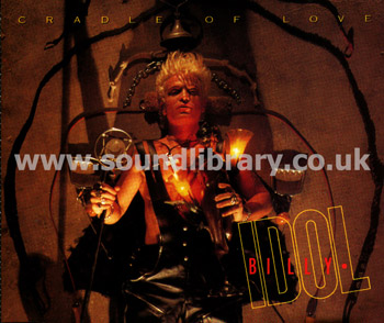 Billy Idol Cradle Of Love UK Issue CDS Chrysalis IDOLCD 14 Front Inlay Image