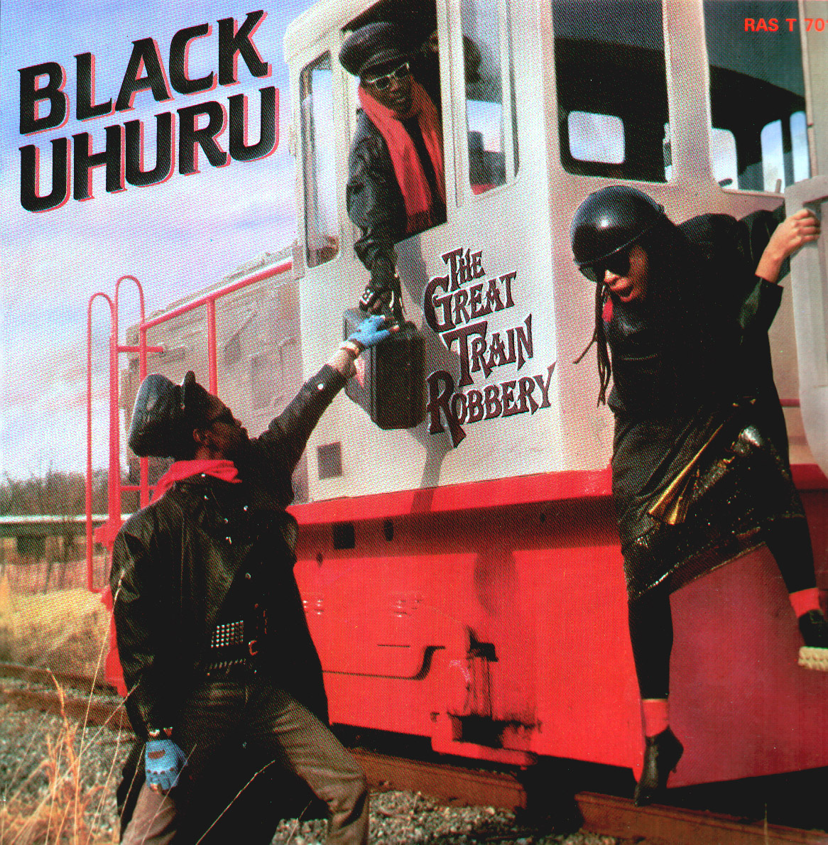 Black Uhuru The Great Train Robbery UK Issue 12" Front Sleeve Image