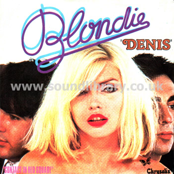 Blondie Denis France Issue 7" Front Sleeve Image