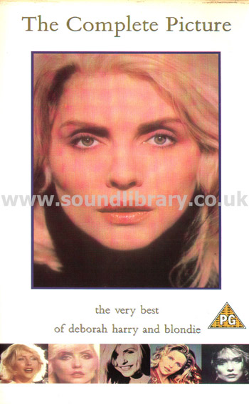Deborah Harry And Blondie The Complete Picture VHS PAL Video Chrysalis CVHS 5040 Front Inlay Sleeve