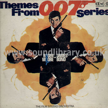 Themes From 007 Philippines Issue Quadraphonic LP Vicor International VI-1001 Front Sleeve Image