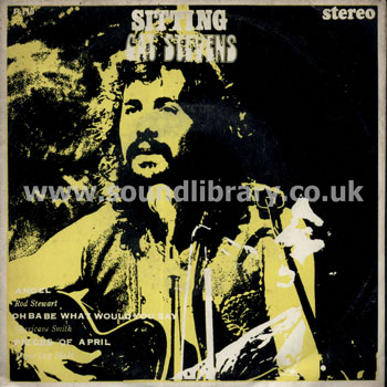 Cat Stevens Rod Stewart Hurricane Smith Thailand Issue 7" EP Stereo 4 Record P. 119 Front Sleeve Image