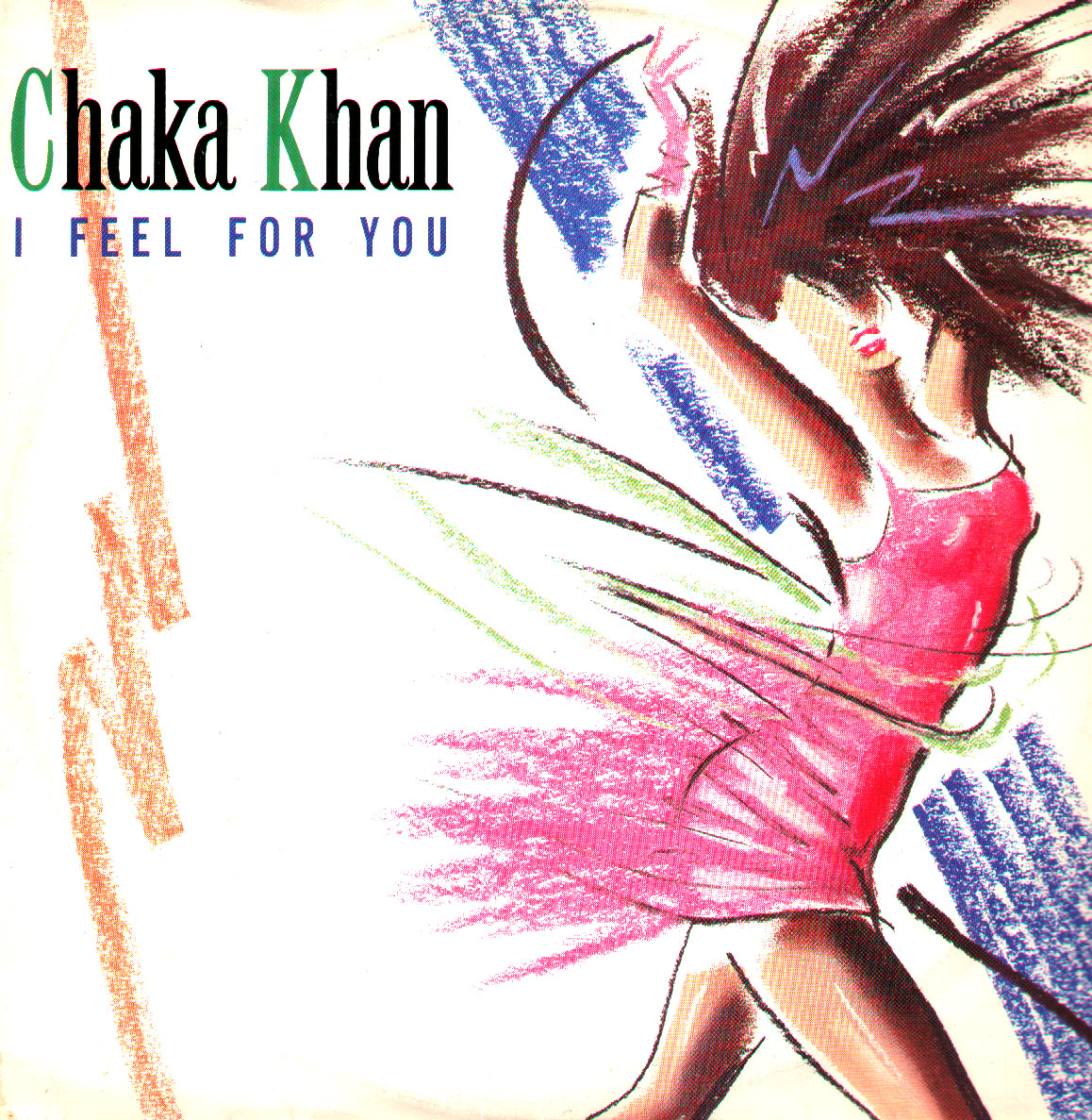 Chaka Khan I Feel For You UK Issue Stereo 12" Warner Bros. W 9209 T Front Sleeve Image