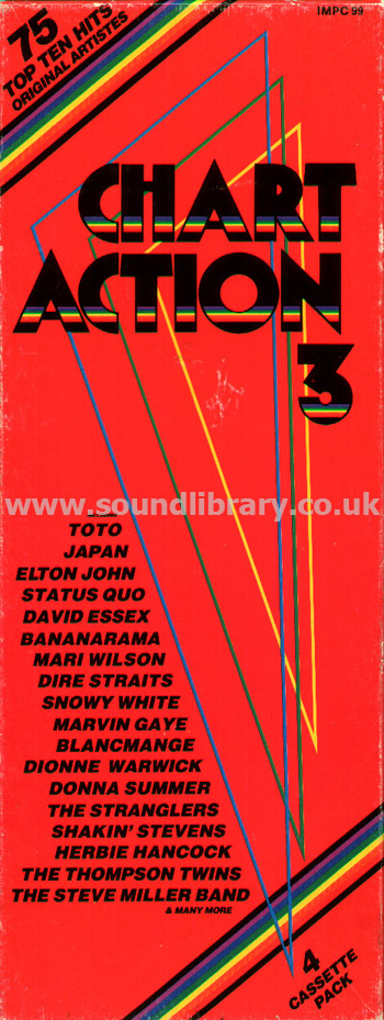 Chart Action 3 West Germany Issue 4MC Innovative Music Productions Ltd IMPC 99 Front Box Image
