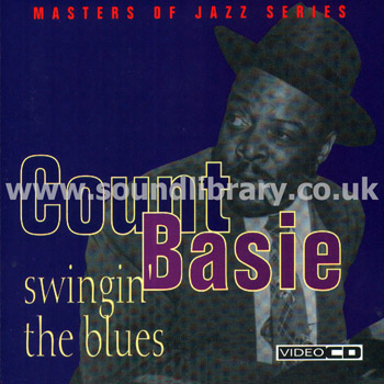 Count Basie Swingin' The Blues UK Issue VCD CD Vision CDV0068 Front Inlay Image