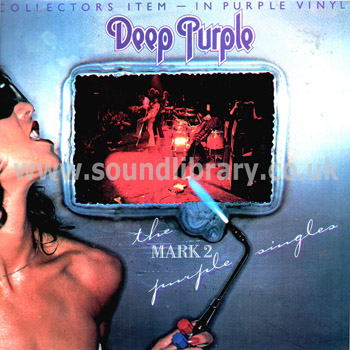 Deep Purple The Mark 2 Purple Singles UK Issue Coloured Vinyl LP Purple TPS 3514 Front Sleeve Image