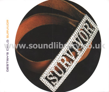 Destiny's Child Survivor UK Issue Poster Inlay Enhanced CD Sony 501783 2 Rear Inlay Image Front