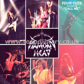 Diamond Head Four Cuts UK Issue 7" EP MCA DHM 101 Front Sleeve Image