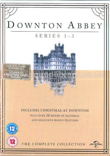 Downton Abbey Series 1-3 EU Region 2, 4 & 5 3 x DVD Box Set Universal 829 164 7 • 11 Box Set Image