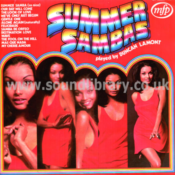 Duncan Lamont Summer Sambas UK Issue Stereo LP Music For Pleasure MFP 50080 Front Sleeve Image