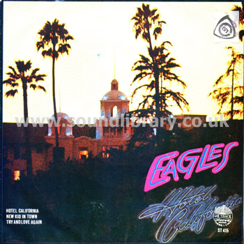 Eagles Hotel California Thailand Issue Stereo 7" EP 4 Track Stereo ST 415 Front Sleeve Image