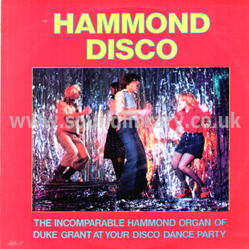 Duke Grant Hammond Disco UK Issue LP Stereo Gold Award MER 406 Front Sleeve Image