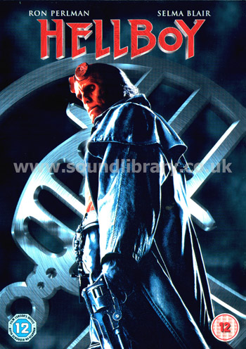 Hellboy Ron Perlman Region 2 PAL 2DVD Columbia Tristar Home Entertainment CDR 34856 Front Inlay Sleeve