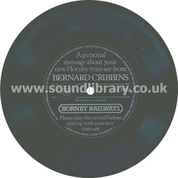 Bernard Cribbins Your New Hornby Train Set Sound For Industry SFI 371 Record Image