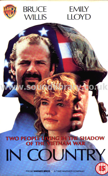 In Country Bruce Willis Emily Lloyd VHS PAL Video Warner Home Video PES 11888 Front Inlay Image