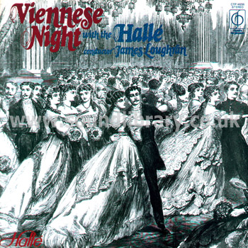 James Loughran The Halle Orchestra Viennese Night UK Issue Stereo LP CFP 40256 Front Sleeve Image