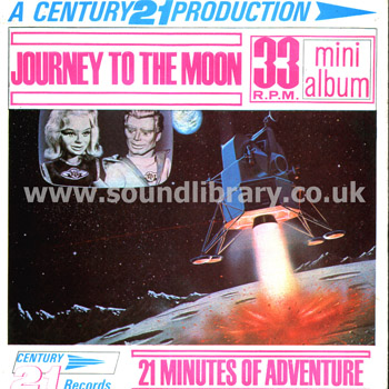 Journey To The Moon UK Issue 7" EP Century 21 MA 100 Front Sleeve Image