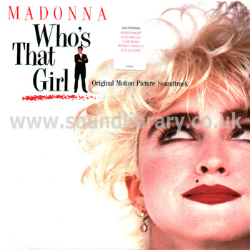 Madonna Who's That Girl USA Issue LP Sire 9 25611-1 Front Sleeve Image