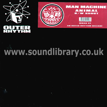 Man Machine Animal UK Issue 12" Outer Rhythm MMAN 3T Front Sleeve Image