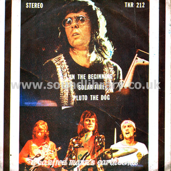 Manfred Mann's Earth Band Thailand Issue 3 Track Stereo 7" EP Royalsound TKR 212 Front Sleeve Image
