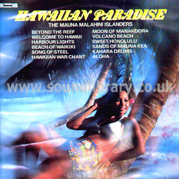 Mauna Malahini Islanders Hawaiian Paradise LP Chevron CHVL 125 Front Sleeve Image
