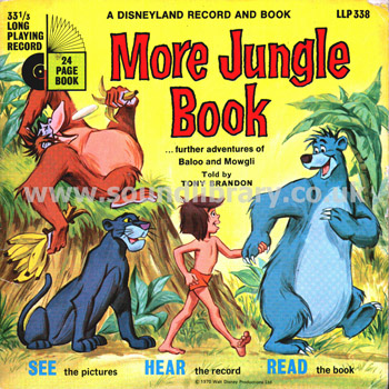 More Jungle Book Tony Brandon UK Issue G/F Sleeve 7" EP Front Sleeve Image