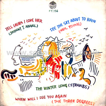 Neil Young See The Sky About To Rain Thailand Issue 7" EP 4 Track Stereo FT. 156 Front Sleeve Image