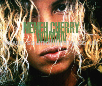 Neneh Cherry Woman UK Issue CDS Hut HUTCD70 Front Inlay Image