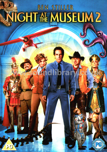 Night At The Museum 2 Ben Stiller DVD 20th Century Fox 3801611000 Front Inlay Sleeve