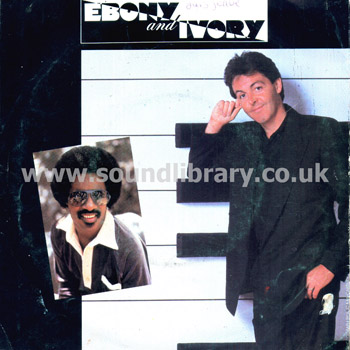 Paul McCartney Ebony and Ivory Portugal 7" Parlophone 11C 008-64749 Front Sleeve Image