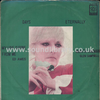 Petula Clark Ed Ames Glen Campbell Thailand Issue 7" EP Coliseum CLS 1078 Front Sleeve Image