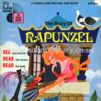 Lois Lane Rapunzel UK Issue 7" EP Disneyland LLP-346 Front Sleeve Image