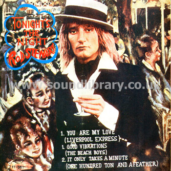 Rod Stewart Liverpool Express The Beach Boys Thailand 7" EP 4 Track Stereo FT-361 Front Sleeve Image