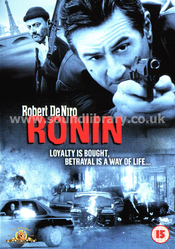 Ronin Jean Reno Robert De Niro Region 2 PAL DVD MGM Home Entertainment D057439 Front Inlay Sleeve