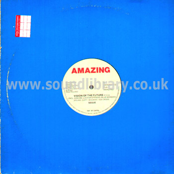 Segue Vision Of The Future UK Issue 12" Amazing AMAZE 2 Sleeve & Label Image