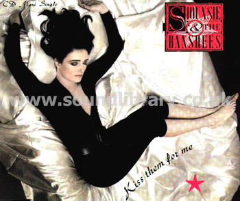 Siouxsie and The Banshees Kiss Them For Me UK Issue CDS Polydor SHECD19 Front Inlay Image