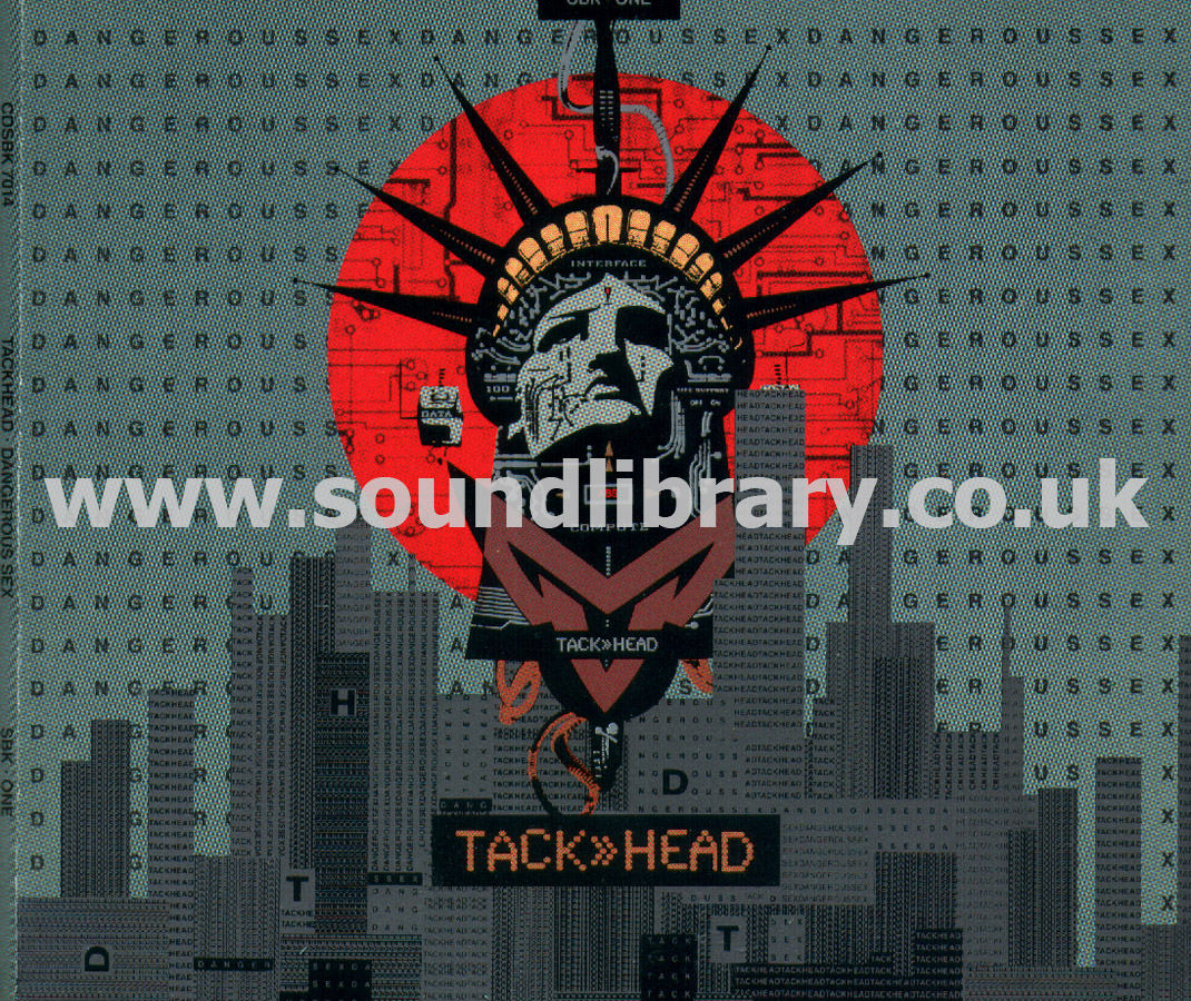 Tackhead Dangerous Sex UK Issue Jewel Case CDS SBK CDSBK 7014 Front Inlay Image