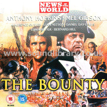 The Bounty Anthony Hopkins Card Sleeve DVD Sanctuary Visual Entertainment NOW017 Front Card Sleeve