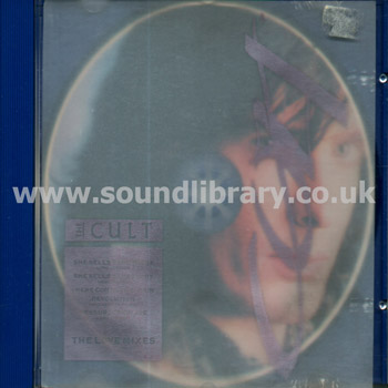 The Cult The Love Mixes UK Issue 5 Track CD Beggars Banquet BBP 2 CD Front Inlay Image