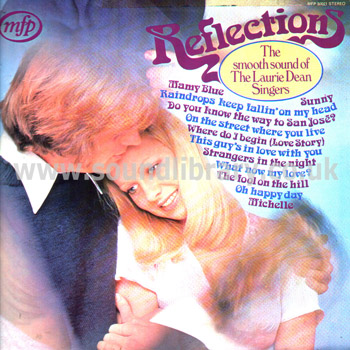 The Laurie Dean Singers Reflections UK Issue Stereo LP Music For Pleasure MFP 50011 Front Sleeve Image