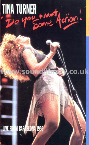 Tina Turner Do You Want Some Action! Live From Barcelona Video Channel 5 CFM 2842 Front Inlay Image