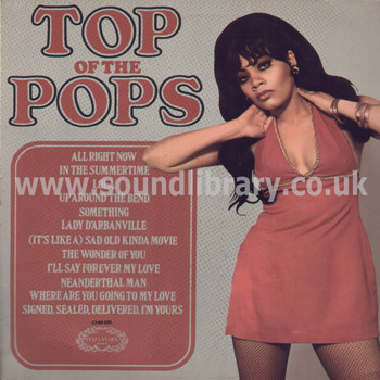 Top Of The Pops - Volume 12 UK Issue LP Hallmark CHM 690 Front Sleeve Image