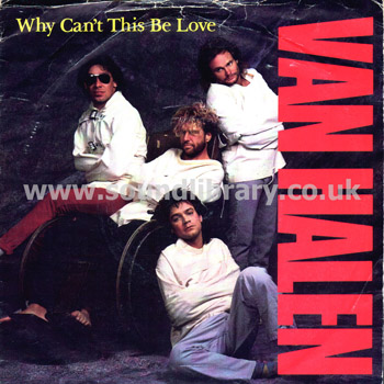 Van Halen Why Can't This Be Love UK Issue 7" Warner Bros. W 8740 Front Sleeve Image