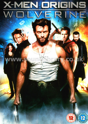 X-Men Origins Wolverine DVD 20th Century Fox Home Entertainment 3860211000 Front Inlay Sleeve
